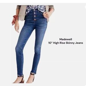 Madewell 10" High Rise Skinny Jeans